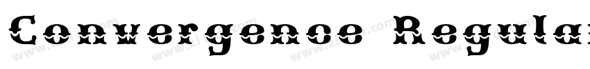 Convergence Regular字体转换